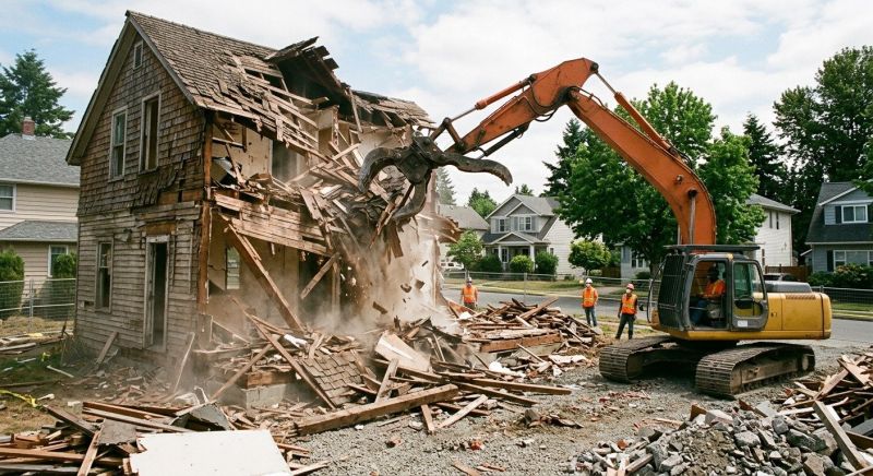 Home Demolition Service in Conroe, TX
