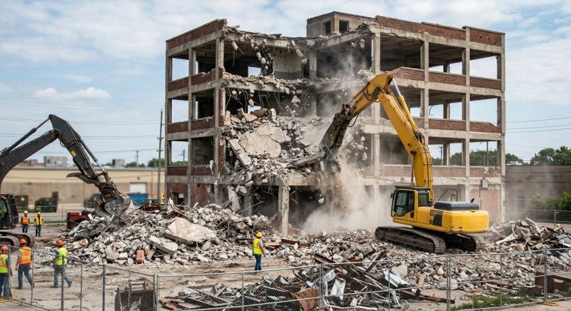 House Demolition Service in Pearland, TX