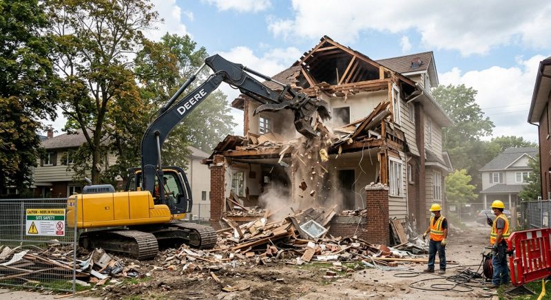 House Demolition Service in Roseville, CA