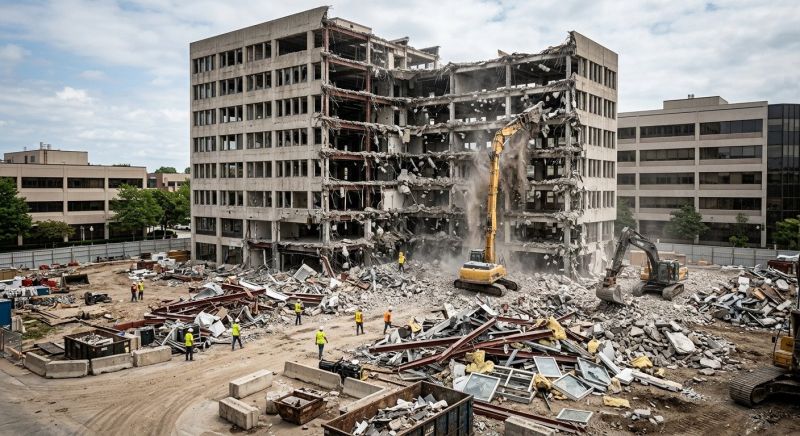 Warehouse Demolition in Bergen County, NJ