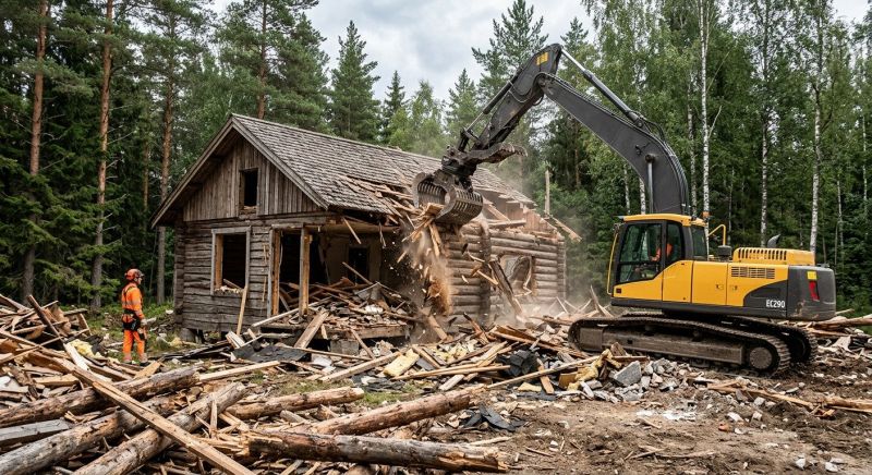 Cabin Demolition in Essex County, NJ