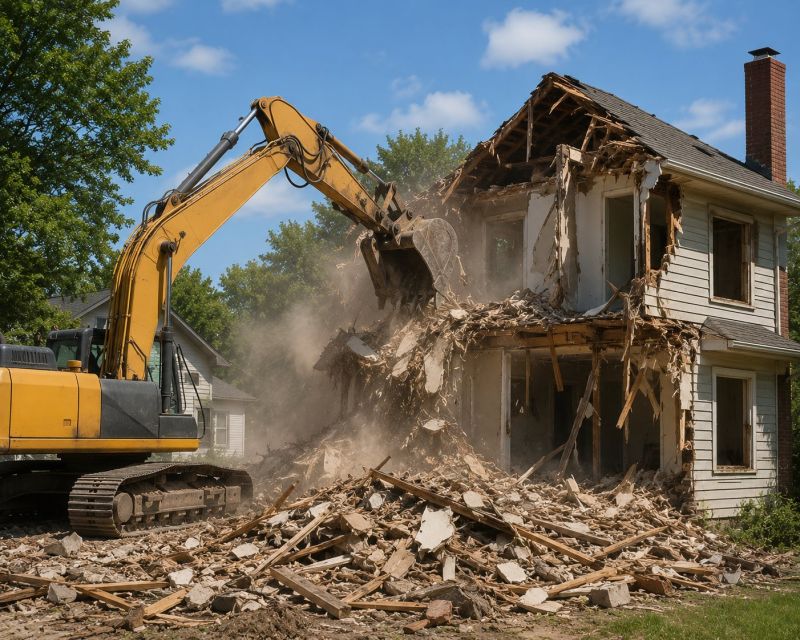 House Wrecking in Roseville, CA
