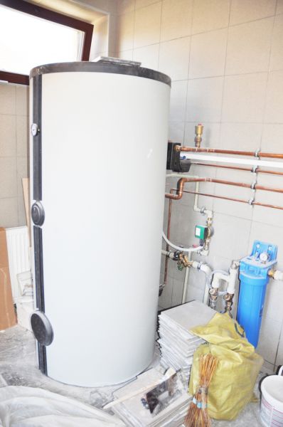 Hot Water Tank Removal